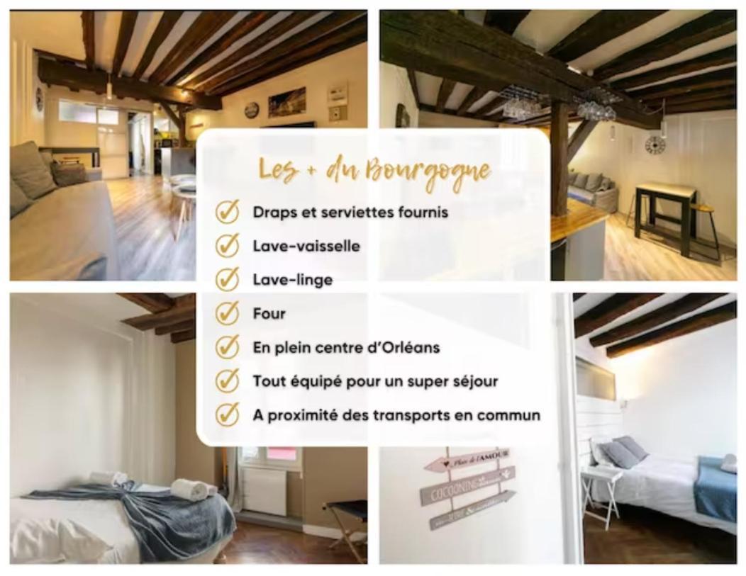 Le Bourgogne-Hypercentre Appartement Orléans Buitenkant foto